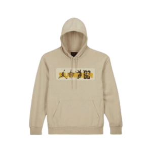 Hoodie Air Jordan fleece x Union x Bephies beauty supply "rattan"